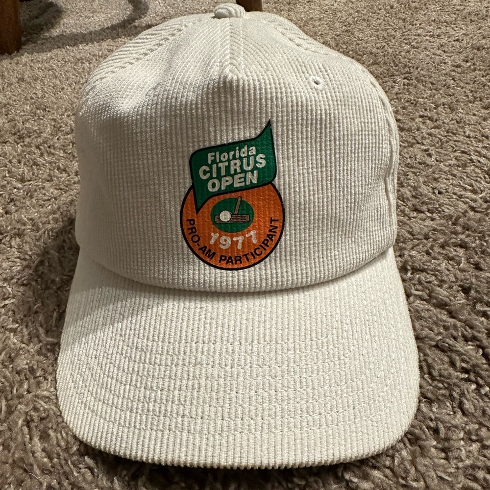 American Needle Florida Citrus Open Corduroy Hat